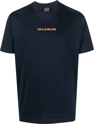 logo-print T-shirt