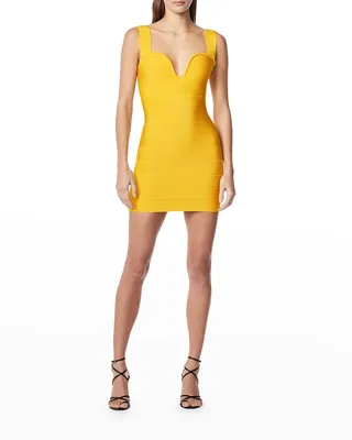 Sweetheart-Neck Recycled Icon Mini Dress