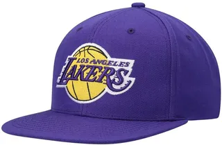 Men's Mitchell & Ness Purple Los Angeles Lakers Ground 2.0 Snapback Hat