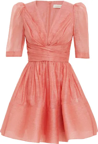 Wonderland Sleeved Mini Dress
