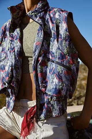 Off The Grid Printed Vest by FP Movement at Free People