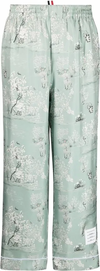 Floral-Print Pyjama Trousers