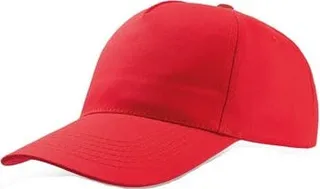 Atlantis Start 5 Panel Cap - Red
