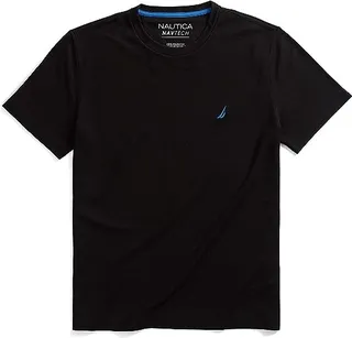 Nautica Men's Navtech Tee (True Black) Men's T Shirt