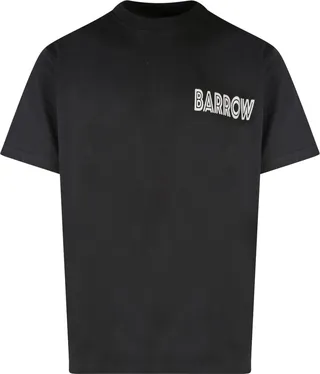 Cotton t-shirt with frontal logo print