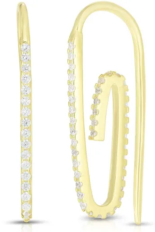 Gold Vermeil Threader Earrings