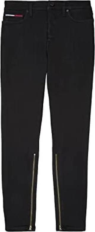 Tommy Hilfiger Women's Adaptive High Rise Super Skinny Fit Jean with Magnetic Fly Closure