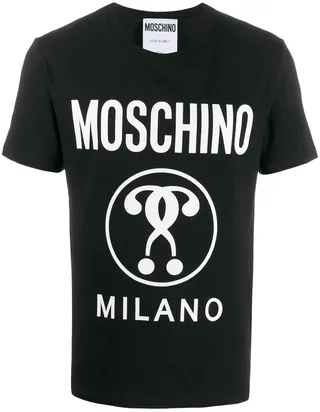 double-question mark T-shirt