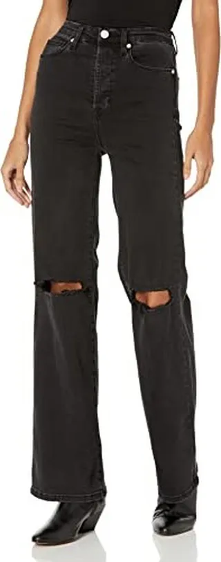 [BLANKNYC] Womens Rib-cage Ripped Pant Jeans