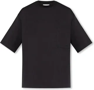 Lanvin Logo Detailed Crewneck T-Shirt