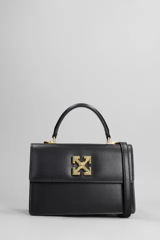 Jitney 1.4 Hand Bag In Black Leather