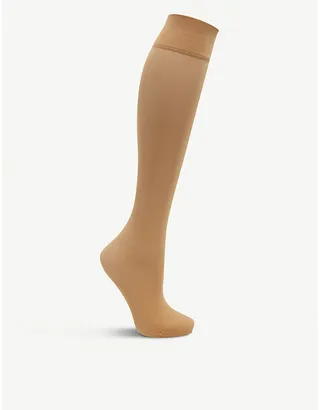 Womens 4699 Golden new Matt Deluxe 20 Denier Knee-highs