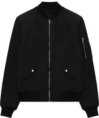 Bogota zipped bomber jacket