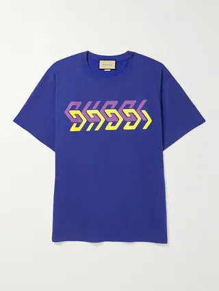 Logo-Print Cotton-Jersey T-Shirt