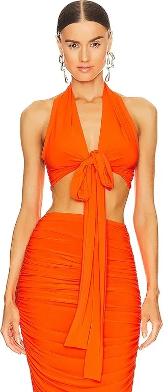 Halter Wrap Top