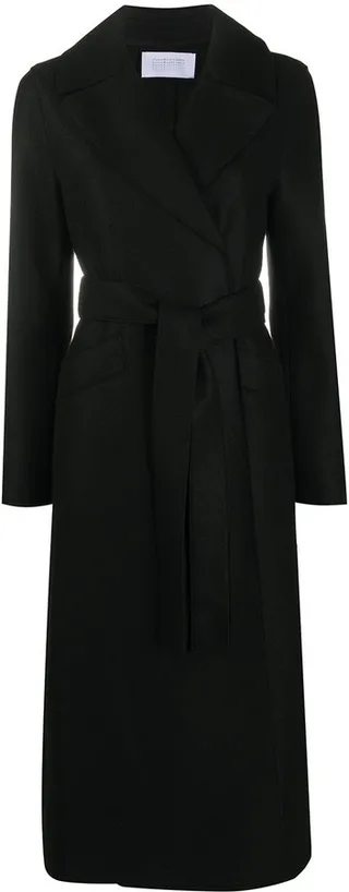 Wrap-Around Virgin Wool Coat