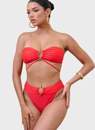 Embellished Bikini Top