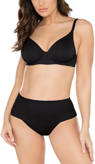 Miraclesuit Women's Comfy Curves Waistline Thong 2526