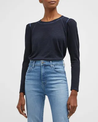 Mason Long Sleeve Baseball Tee