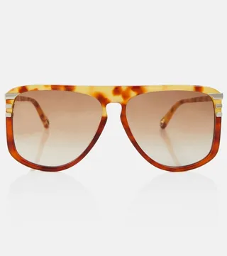 West oversized sunglasses