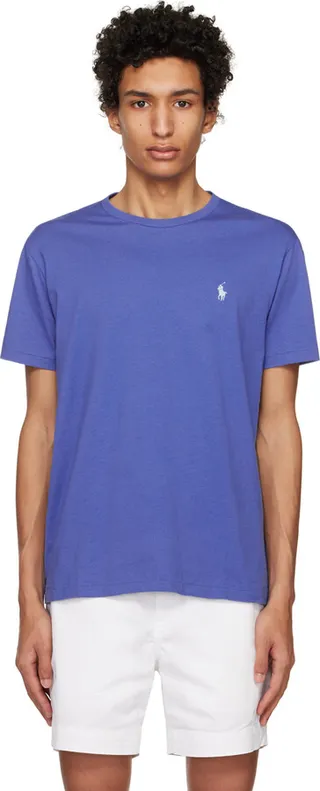 Polo Ralph Lauren Blue Crewneck T-Shirt