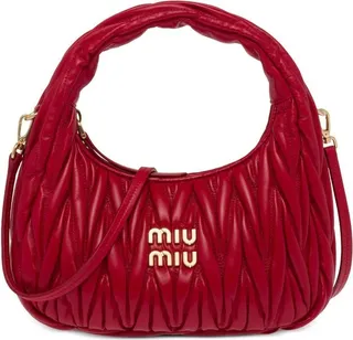 Wander matelassé shoulder bag