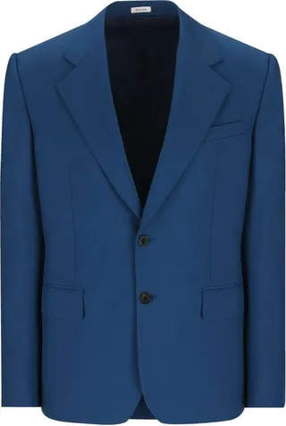 Alexander McQueen Single Breasted Tailored Jacket