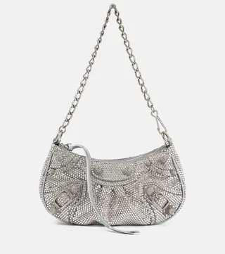 Le Cagole Mini embellished shoulder bag