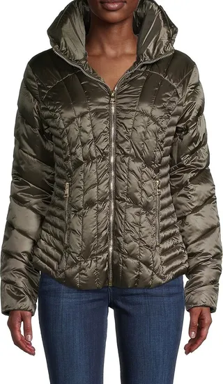Quilted Puffer Jacket