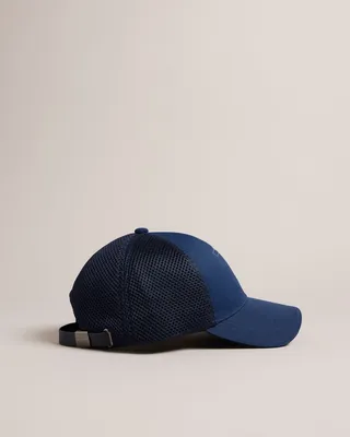 Mesh Back T Cap in Dark Blue