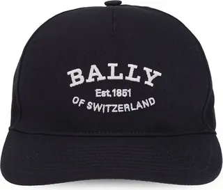 Bally Logo Embroidered Baseball Cap
