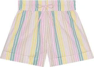 Striped Organic Cotton Shorts