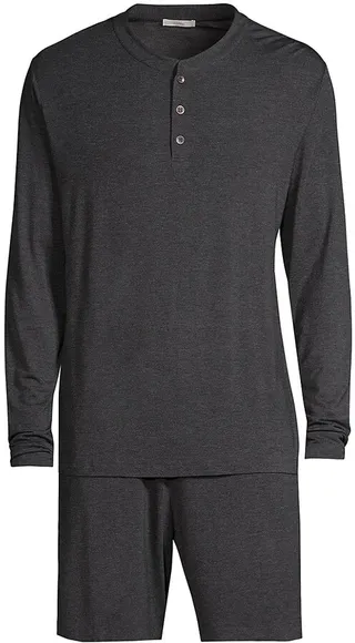 Henry 2-Piece Henley Pajama Set