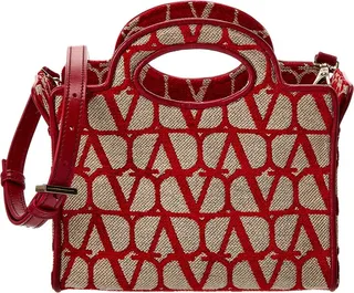 Valentino Le Troisieme Toile Canvas Tote