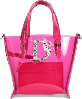D2 crystal statement shopping bag