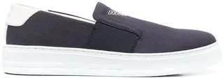Logo-Print Slip-On Sneakers
