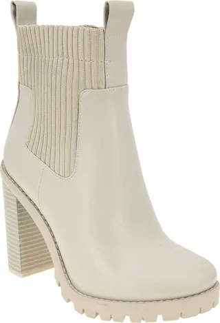 BCBGeneration Women's Prali Lug Sole Chelsea Bootie Women's Shoes