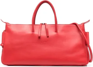Rectangle Leather Tote