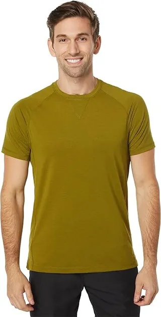 Fourlaps Level Tee (Avocado Heather) Men's Clothing