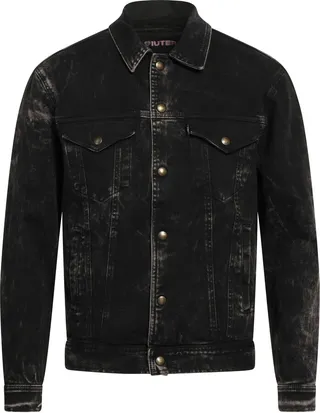 Denim Outerwear Black