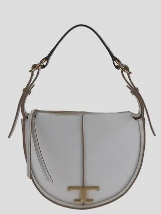 Logo Plaque Shoulder Bag