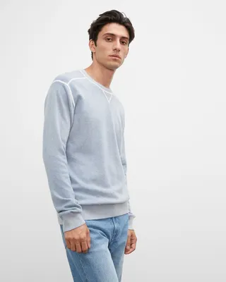 Long Sleeve Heathered Cashmere Sweater