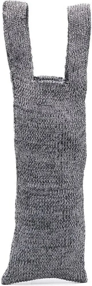 Marie knitted tote bag