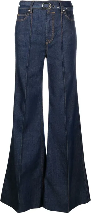 High-Waist Wide-Leg Jeans