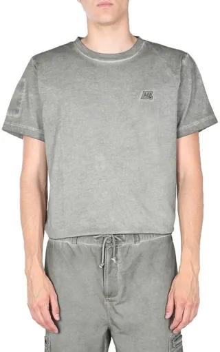 Helmut Lang Logo Embroidered T-Shirt