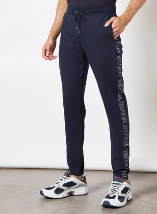 Intechno Knit Logo Tape Joggers