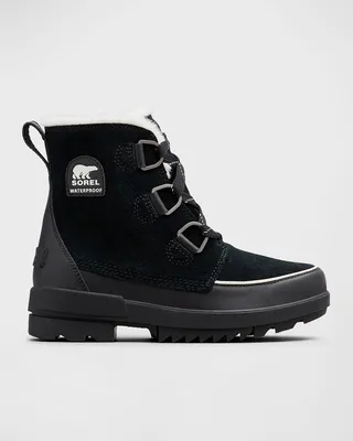 Tivoli Water-Resistant Suede Booties