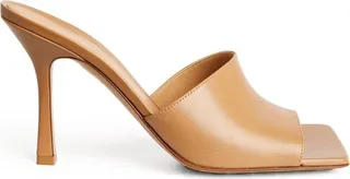 Bottega Veneta Leather Stretch Mules 90