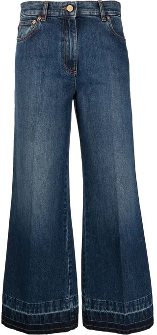 High-Rise Wide-Leg Jeans