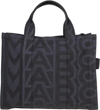 The Small Tote In Logoed Canvas